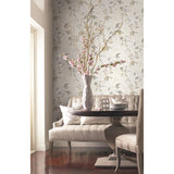 York SO2444 Linden Flower Tan Wallpaper