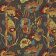 G P & J BAKER SP-BP10631.1.0 CALIFORNIA SPICE/CHARCOAL Fabric - Eade's Wallpaper