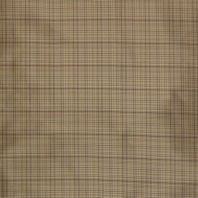 Scalamandre SQ 00054308 STRAW T & A CHECK Fabric - Eade's Wallpaper