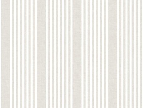 Magnolia Home SR1581MH French Soft Linen Stripe Wallpaper