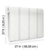Magnolia Home SR1582MH French Arctic Grey Linen Stripe Wallp