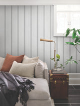 Magnolia Home SR1586MH French Charcoal Linen Stripe Wallpape