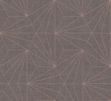 Sirpi SR22761 Luzon Brown Geometric Wallpaper