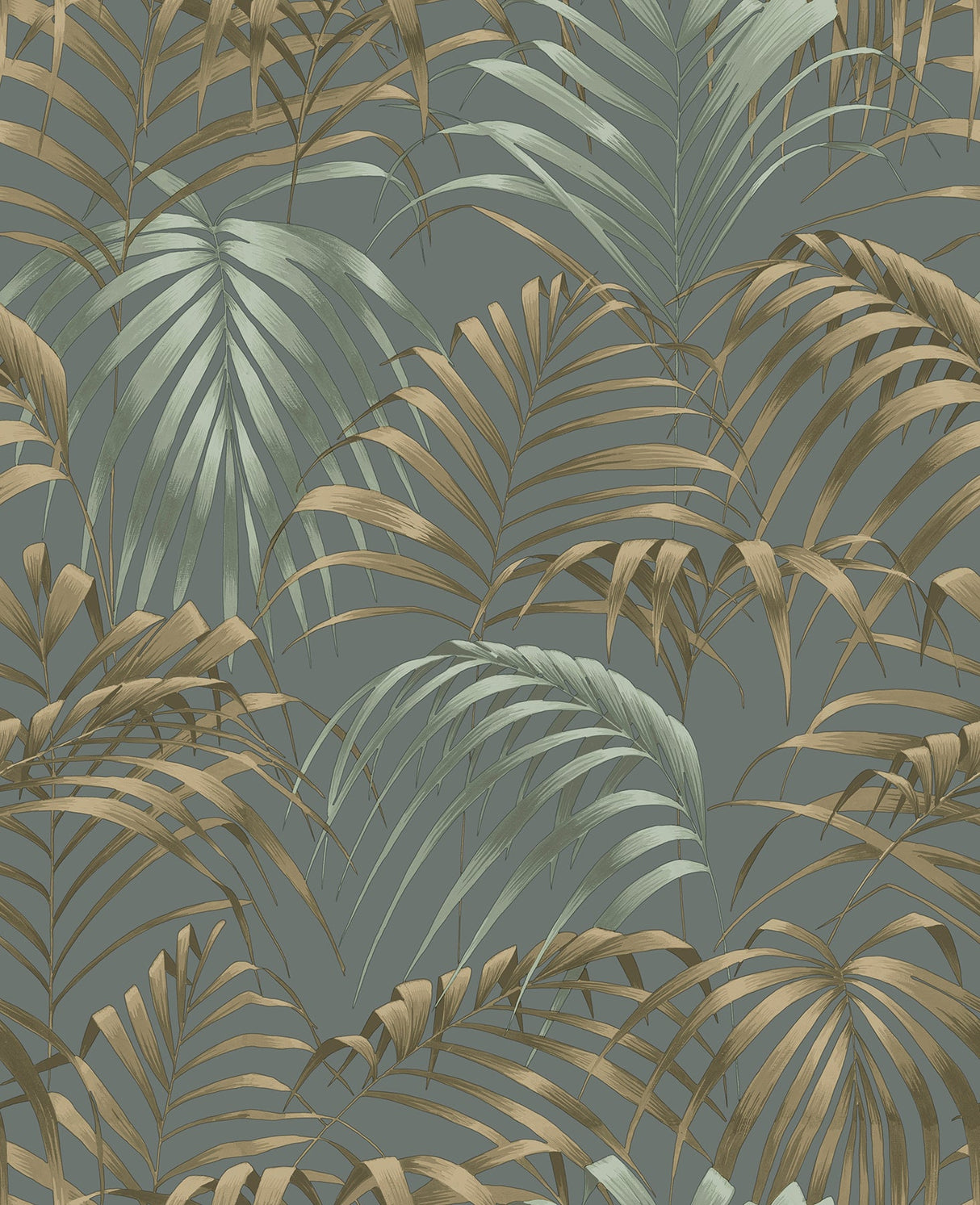 Sirpi SR22864 Raja Green Palm Wallpaper