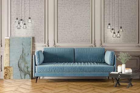 Sirpi SR23048 Glossario Light Blue Speckled Wallpaper