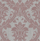 Sirpi SR24115 Clelia Maroon Damask Wallpaper