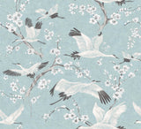 Sirpi SR33501 Airone Blue Crane Wallpaper