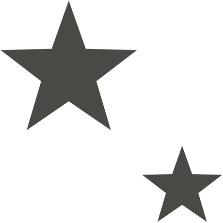 Galerie SS21254 Black Double Star Black - Eade's Wallpaper