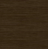 Society Social SSS6010 Chocolate Classic Faux Grasscloth Peel & Stick Wallpaper