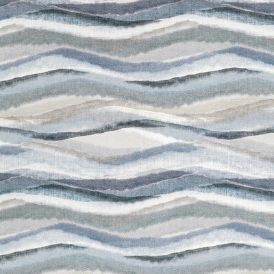 KRAVET COUTURE STRIATE.5.0 STRIATE INDIGO Fabric - Eade's Wallpaper