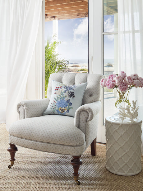 Scalamandre SU 00010457 WHITE LAS VISTAS SHEER Fabric - Eade's Wallpaper