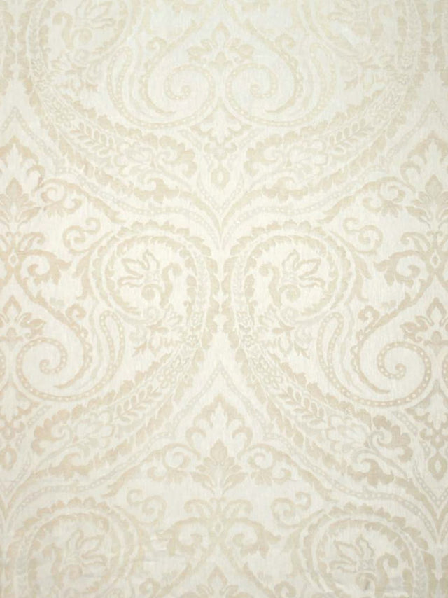 Scalamandre SV 00024705 PARCHMENT BLANCHISSERIE Fabric - Eade's Wallpaper