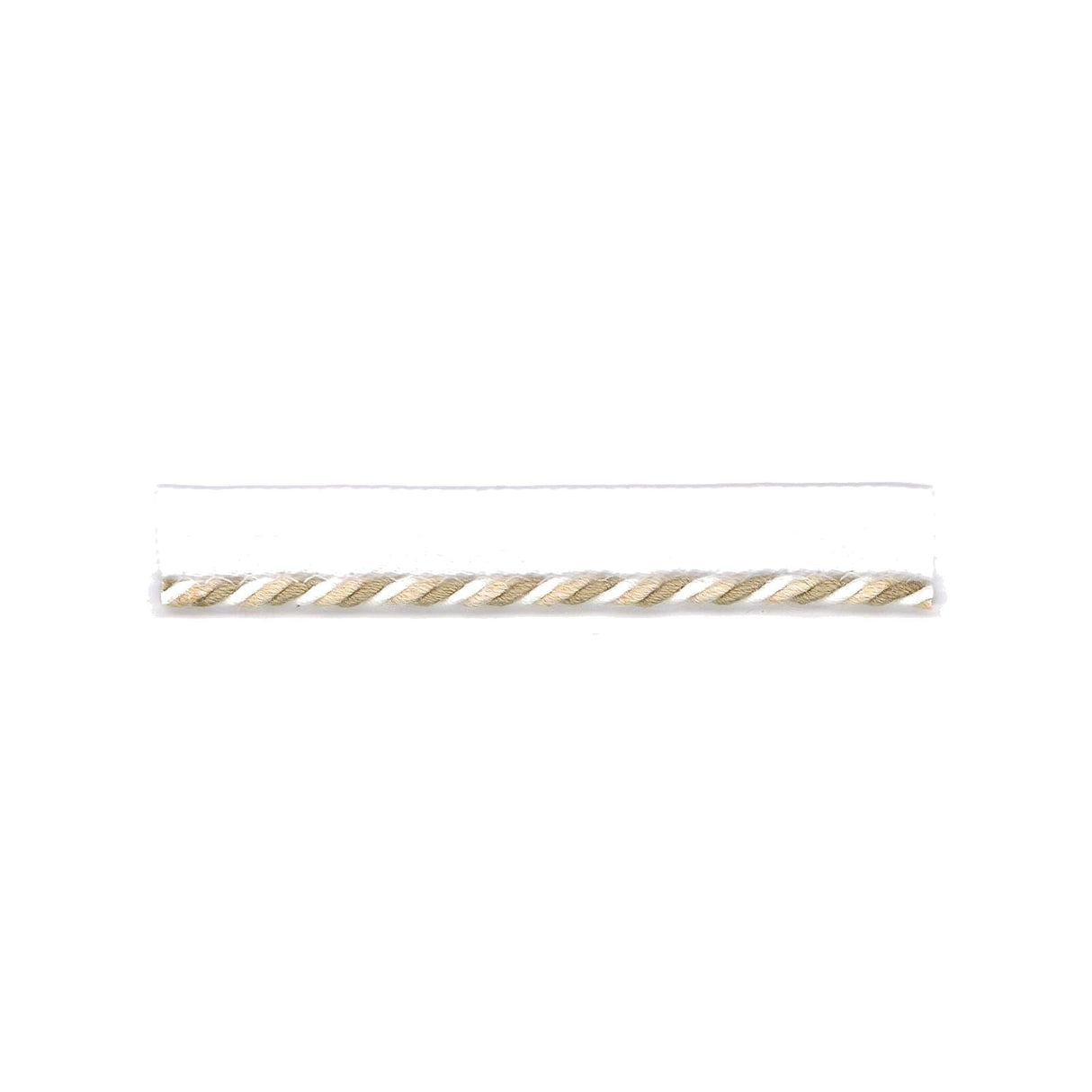 STOUT SWIR-4 SWIRL LIP CORD 4 BISCUIT Fabric - Eades Wallpaper & Fabric
