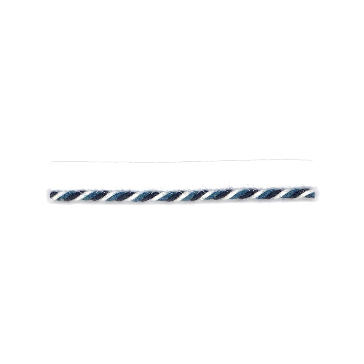 STOUT SWIR-7 SWIRL LIP CORD 7 NAVY Fabric - Eades Wallpaper & Fabric