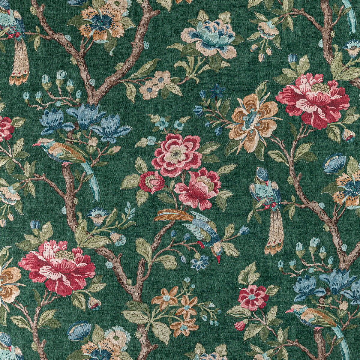 KRAVET COUTURE SYMPHONY.319.0 SYMPHONY EMERALD Fabric - Eade's Wallpaper