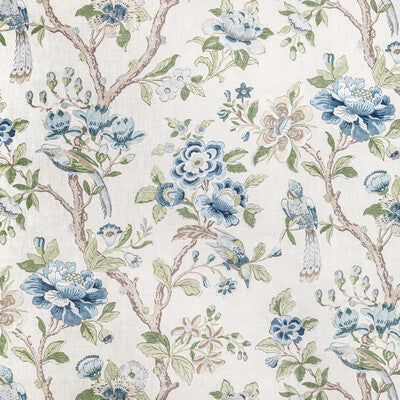 KRAVET COUTURE SYMPHONY.550.0 SYMPHONY INDIGO Fabric - Eade's Wallpaper