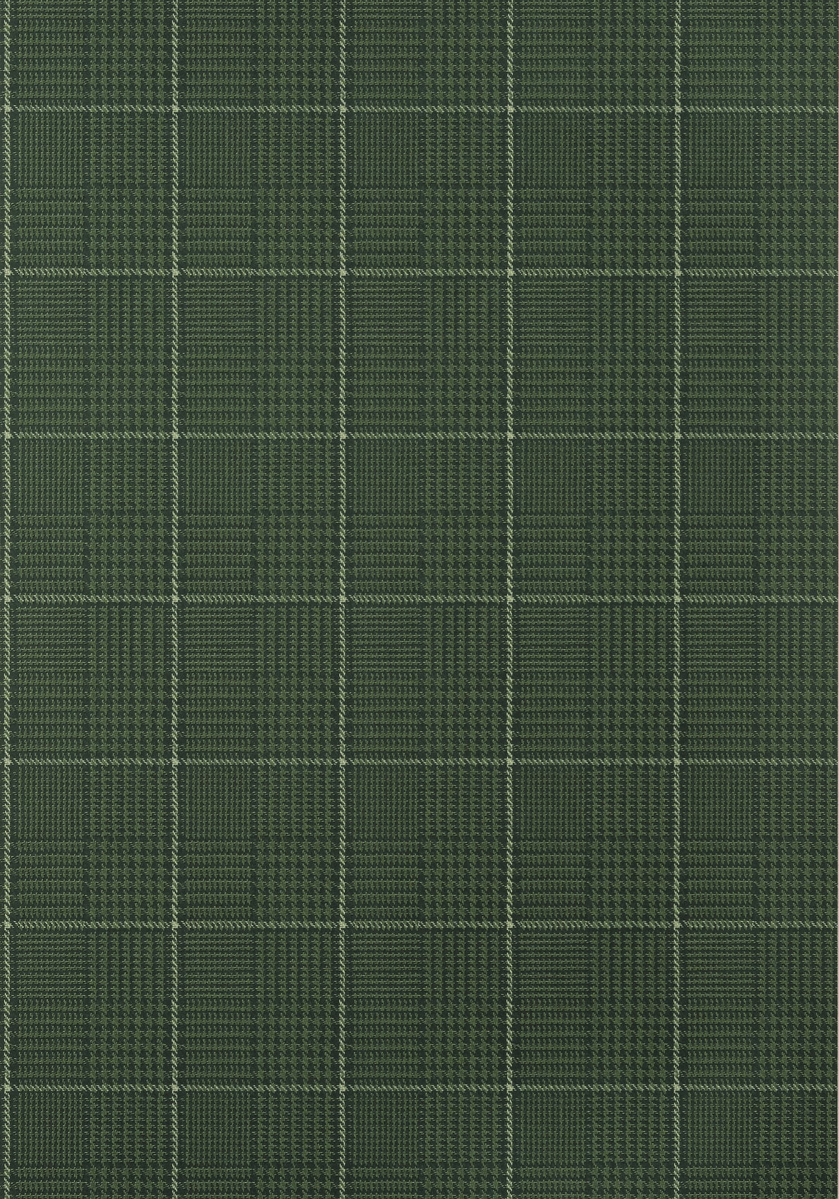 Thibaut T10202 GRASSMARKET CHECK Forest Green Wallpaper