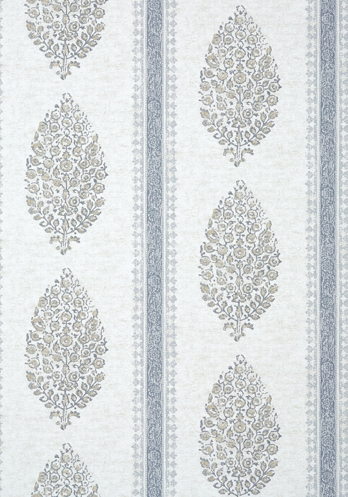 Thibaut T10236 CHAPPANA Grey Wallpaper