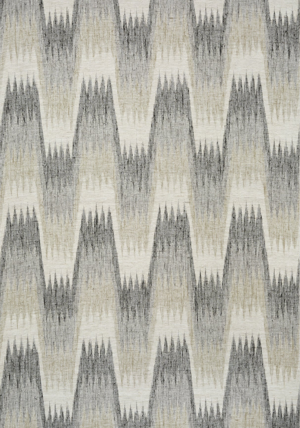 Thibaut T10244 STOCKHOLM CHEVRON Black and Grey Wallpaper