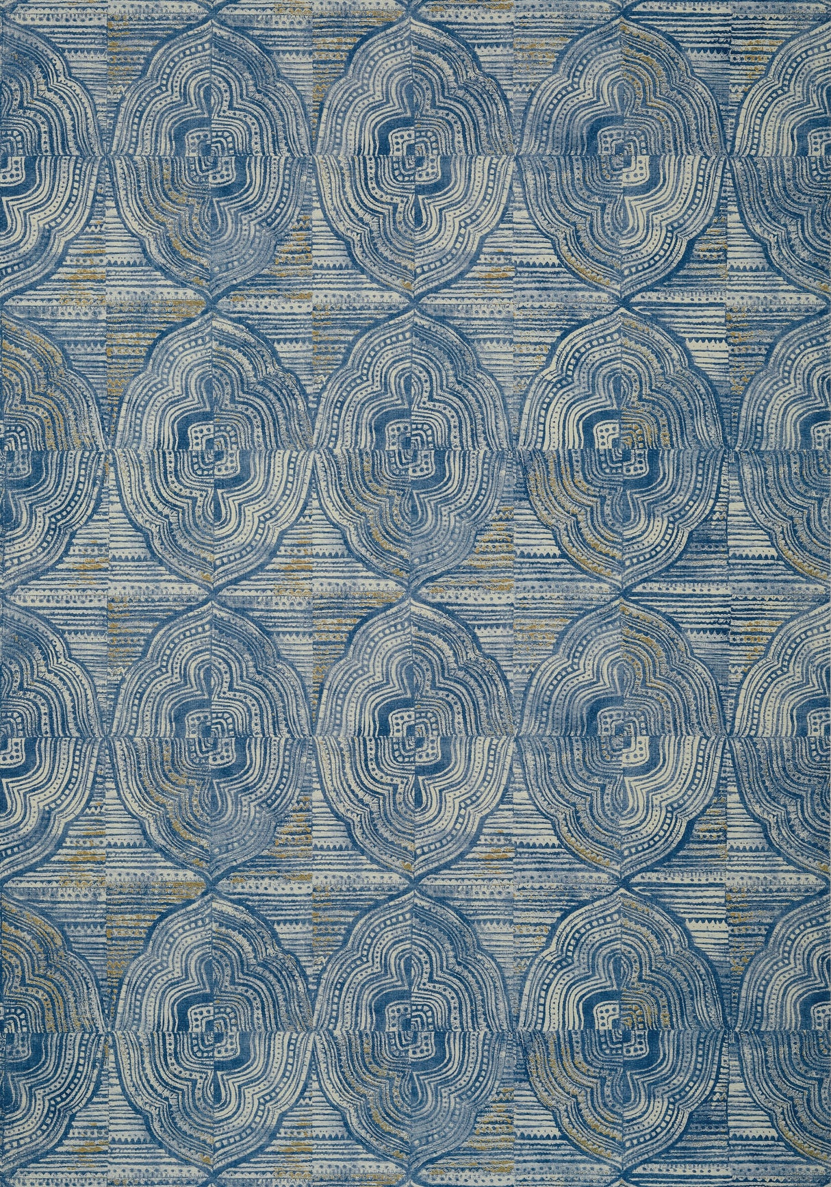 Thibaut T10247 KALAHARI Navy Wallpaper