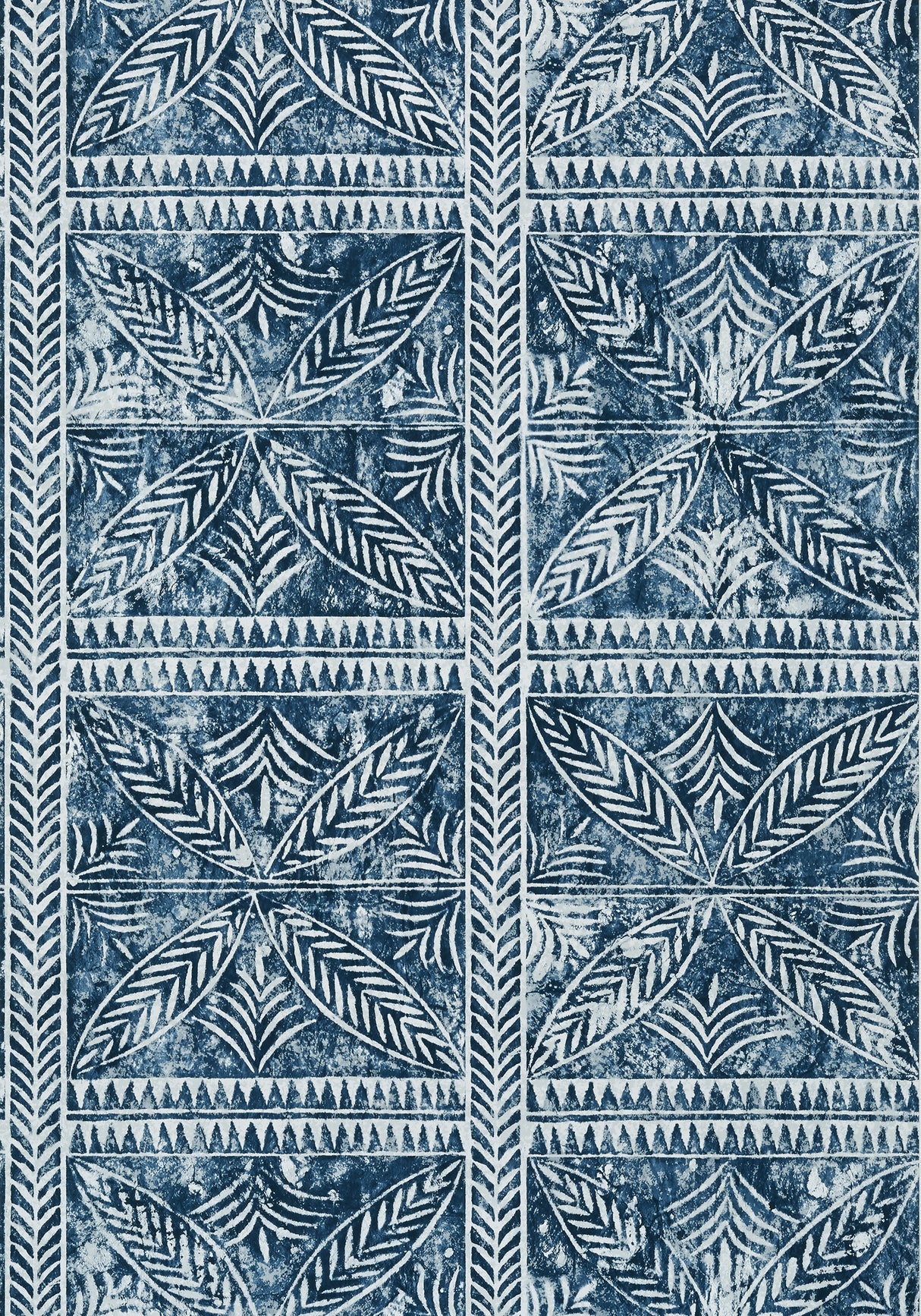 Thibaut T10253 TIMBUKTU Navy Wallpaper