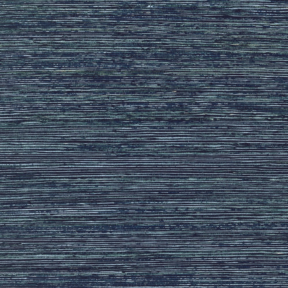 Thibaut MAROMA T10313 in Navy Wallpaper - GRASSCLOTH RESOURC
