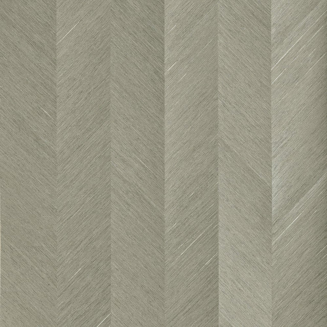 Thibaut WEST BROOK T10337 in Sea Grey Wallpaper - GRASSCLOTH