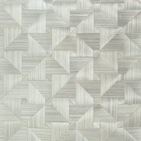 Thibaut BALI WEAVE T10344 in Grey Wallpaper - GRASSCLOTH RES