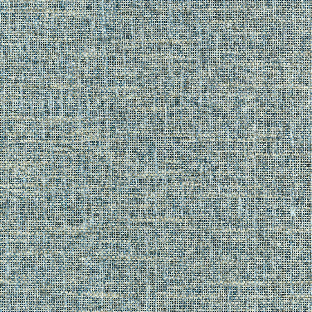 Thibaut PORTAGE T10368 in Peacock Wallpaper - GRASSCLOTH RES