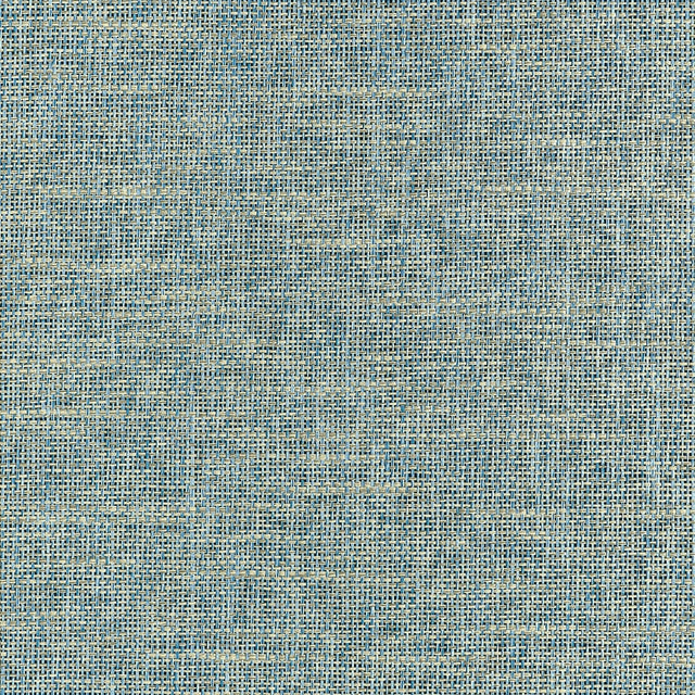 Thibaut PORTAGE T10368 in Peacock Wallpaper - GRASSCLOTH RES