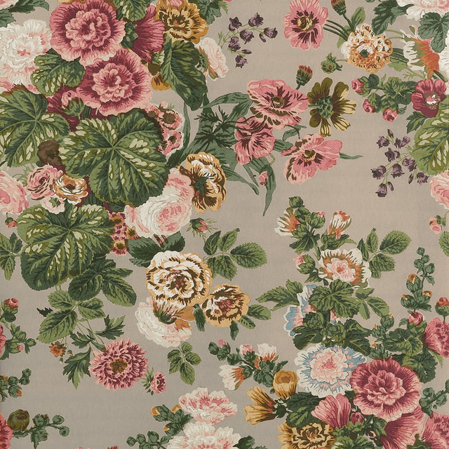 Thibaut HIDCOTE T10514 in Beige and Coral Wallpaper - BOXWOO