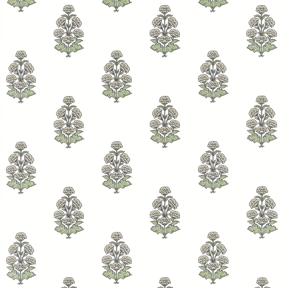 Thibaut AUDREY T10522 in Beige Wallpaper - BOXWOOD