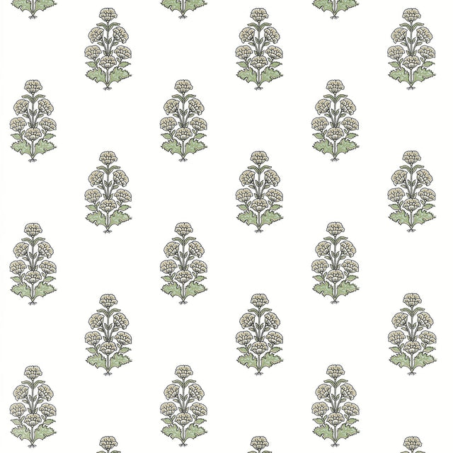 Thibaut AUDREY T10522 in Beige Wallpaper - BOXWOOD