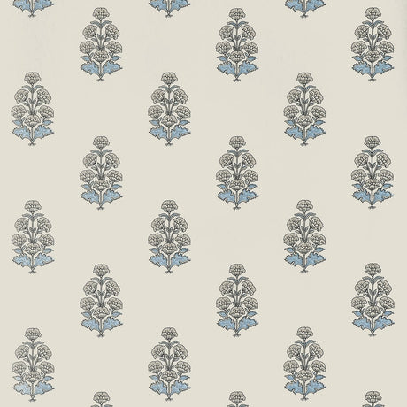 Thibaut AUDREY T10524 in Spa Blue Wallpaper - BOXWOOD