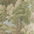 Thibaut WOODLAND CLEARING T10546 in Green Wallpaper - BOXWOO