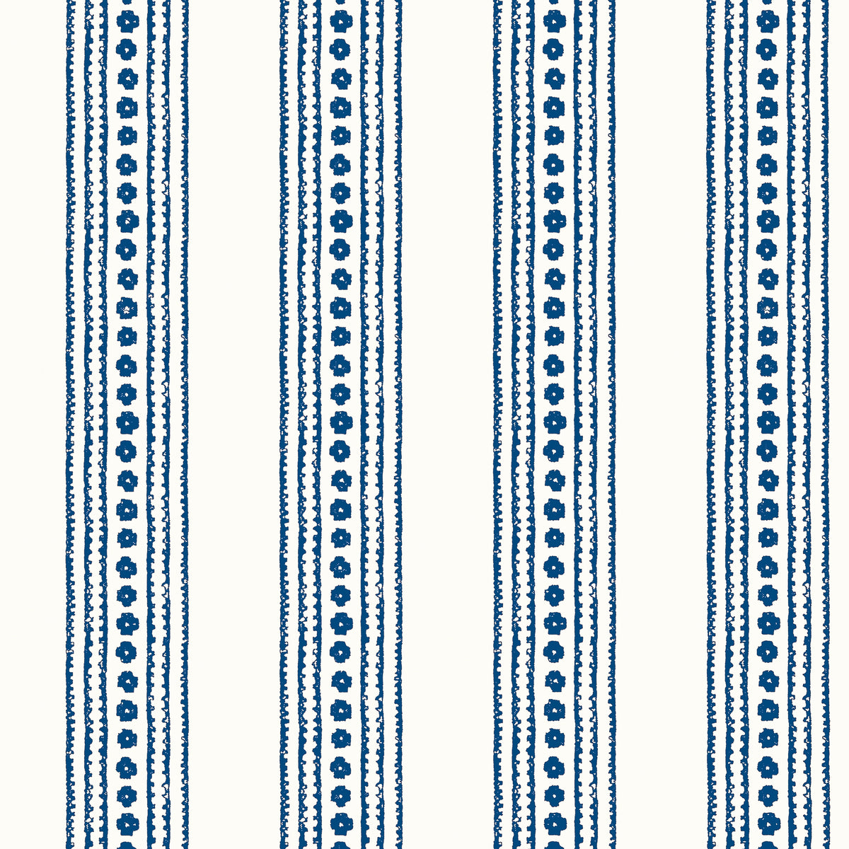 Thibaut T10608 NEW HAVEN STRIPE Navy - Eade's Wallpaper