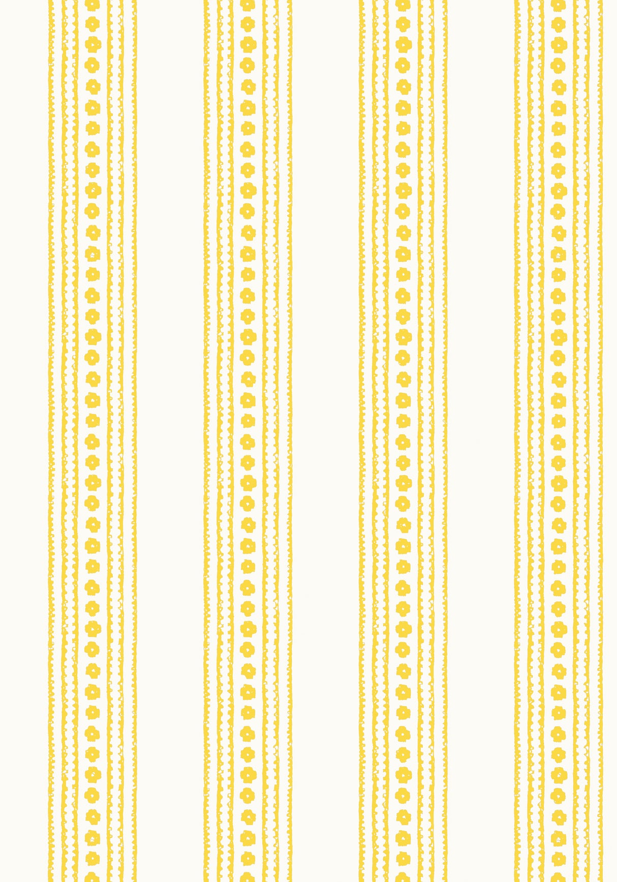 Thibaut T10610 NEW HAVEN STRIPE Yellow Wallpaper