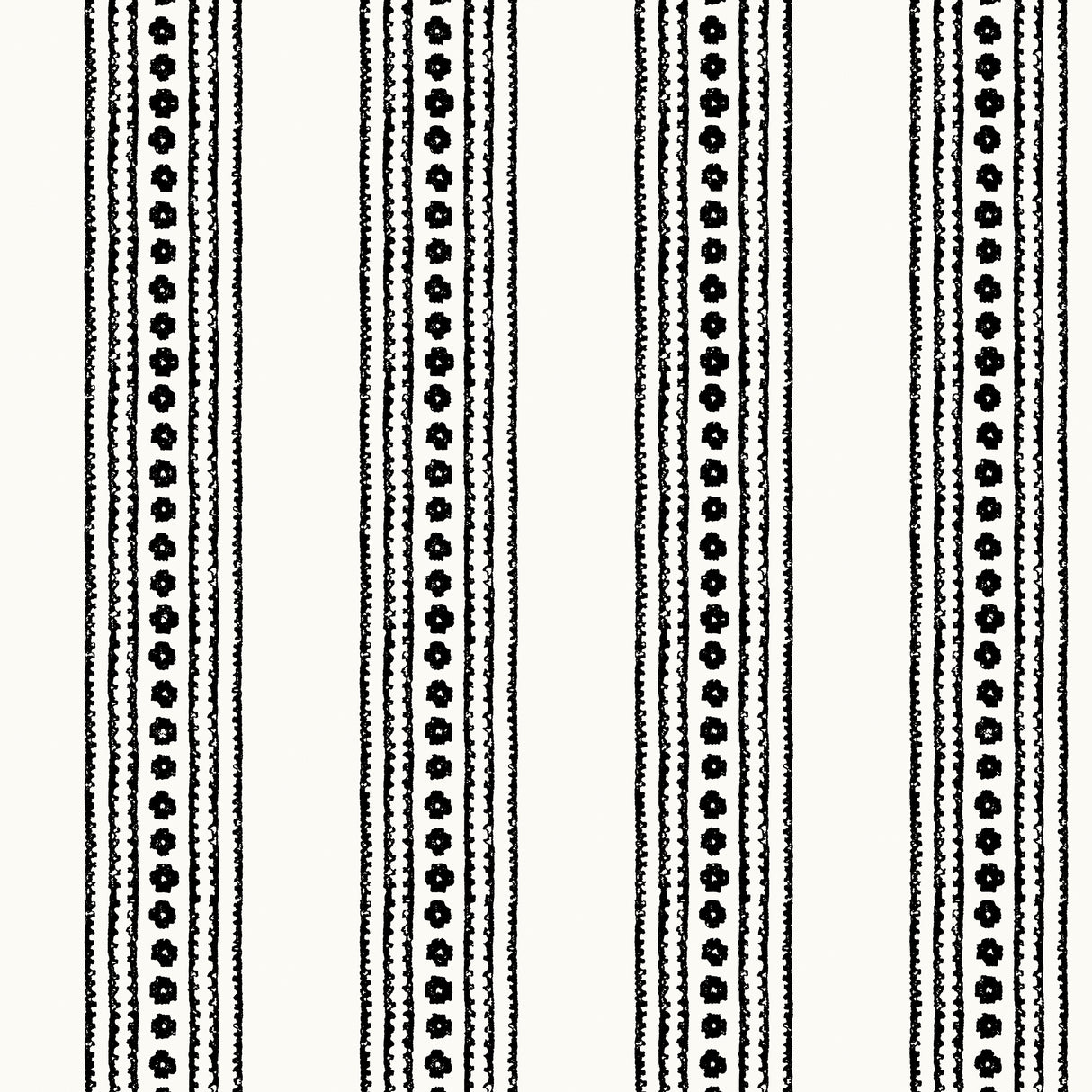 Thibaut T10611 NEW HAVEN STRIPE Black - Eade's Wallpaper