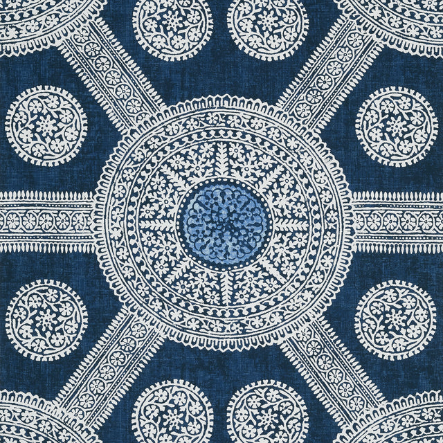 Thibaut T10635 STONINGTON Navy - Eade's Wallpaper