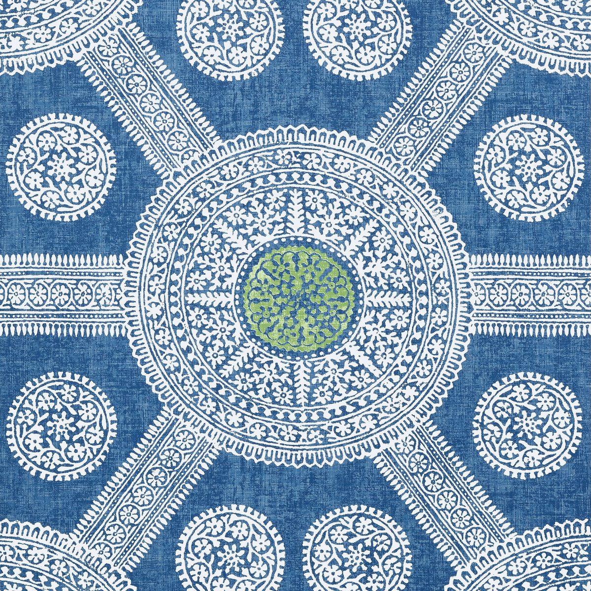 Thibaut T10636 STONINGTON Blue and Green - Eade's Wallpaper