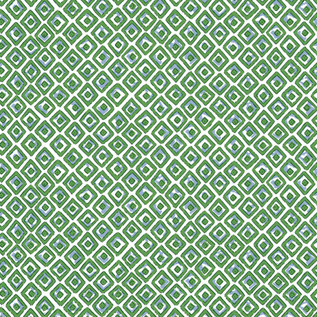 Thibaut T10659 INDIAN DIAMOND Green - Eade's Wallpaper