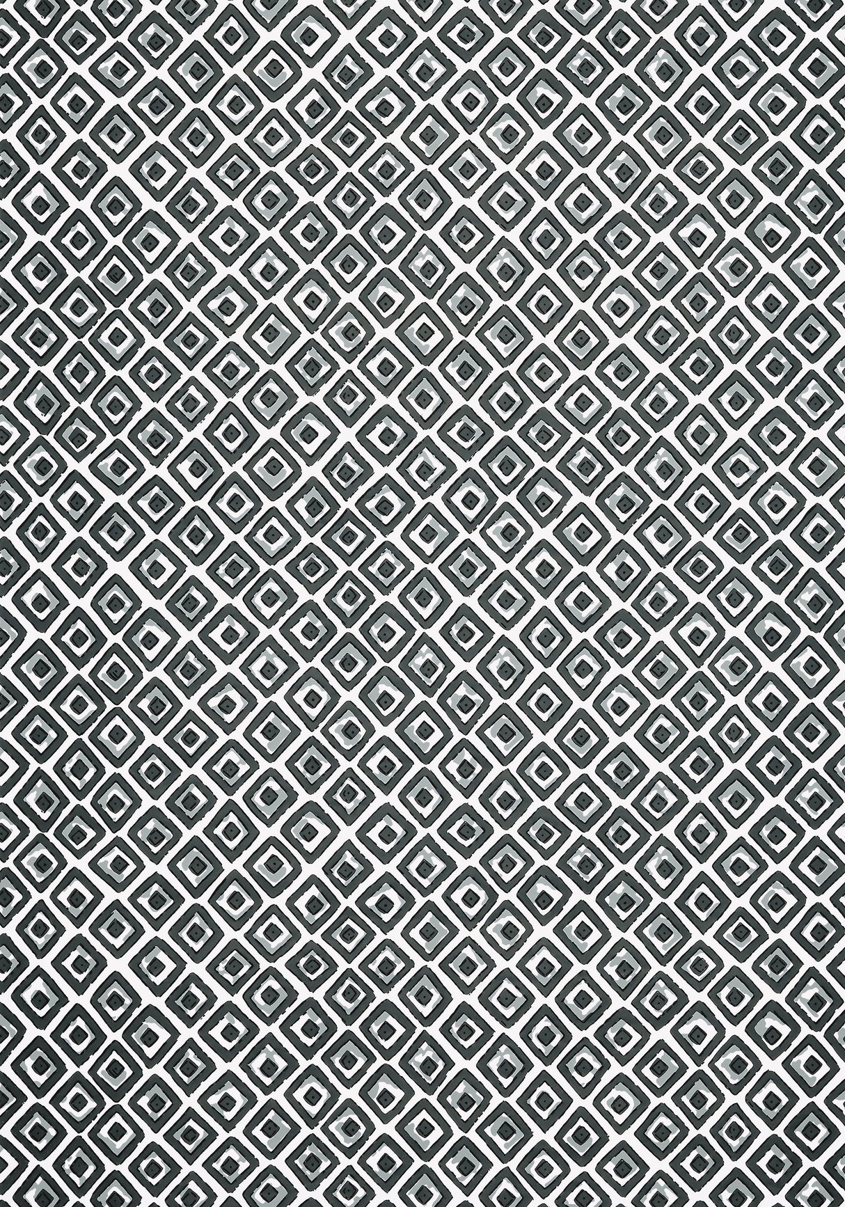 Thibaut T10661 INDIAN DIAMOND Black Wallpaper
