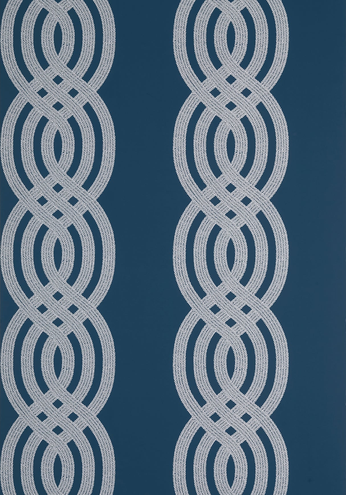 Thibaut T10802 BRAID Navy Wallpaper