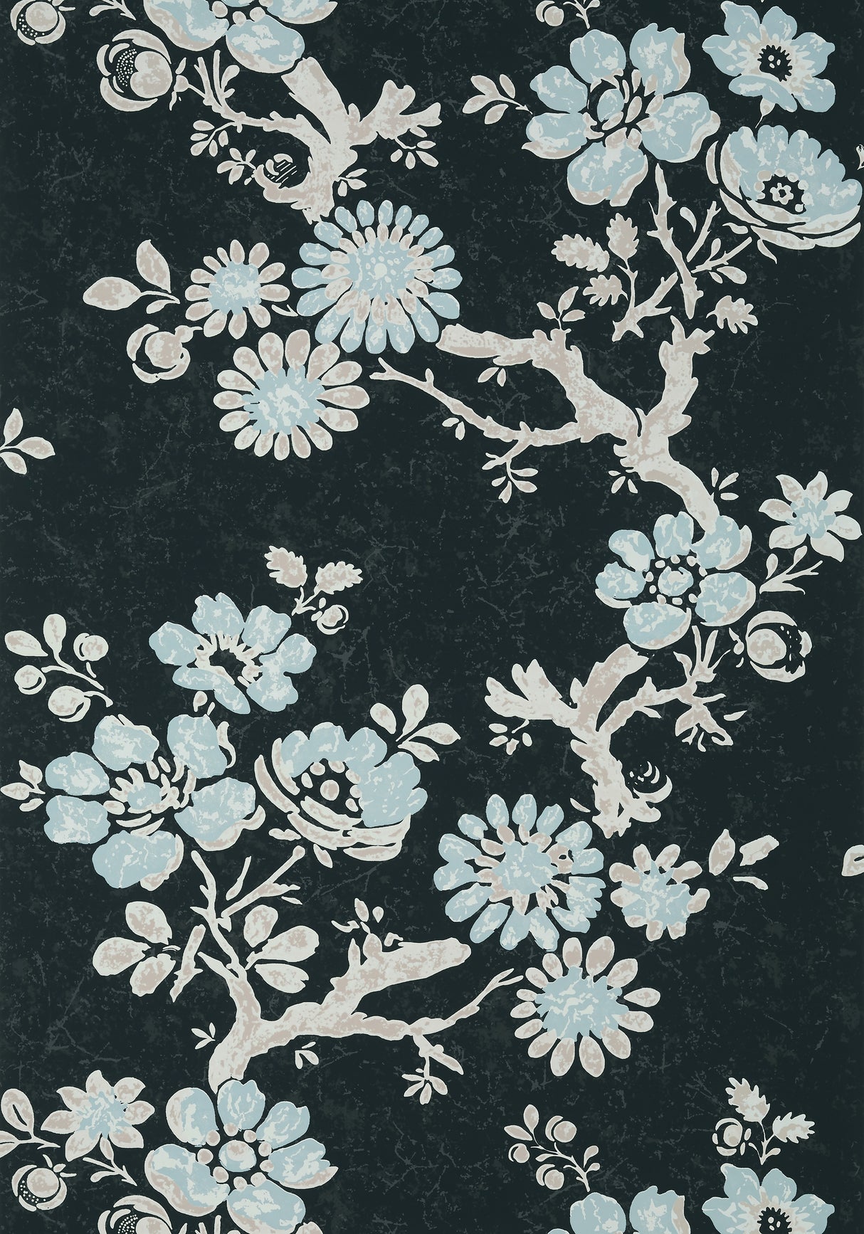 Thibaut T10814 CLAUDETTE Charcoal Wallpaper