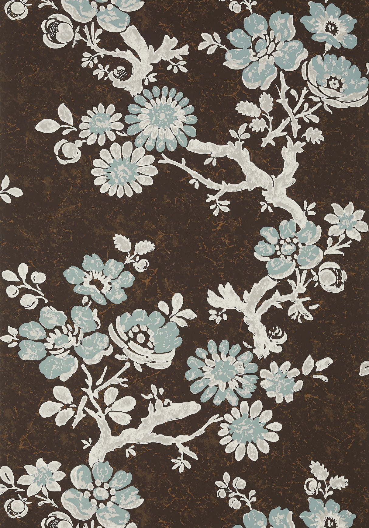 Thibaut T10817 CLAUDETTE Brown Wallpaper