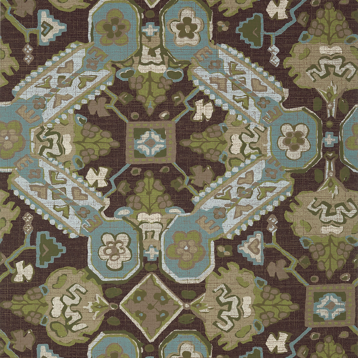 Thibaut T10826 PERSIAN CARPET Brown