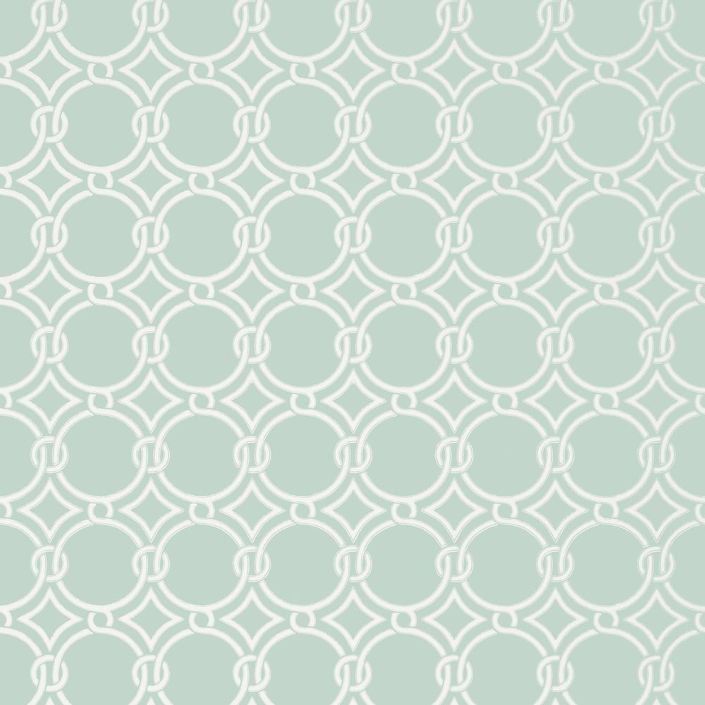 Thibaut GILON T11015 in Aqua Wallpaper - GEOMETRIC RESOURCE 