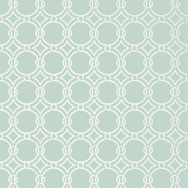 Thibaut GILON T11015 in Aqua Wallpaper - GEOMETRIC RESOURCE 