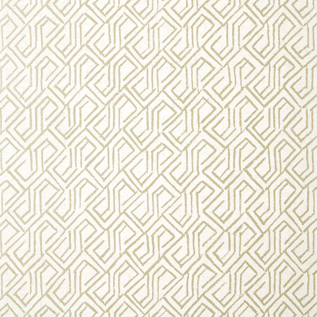 Thibaut T12839 TORTONA Metallic Gold on Cream