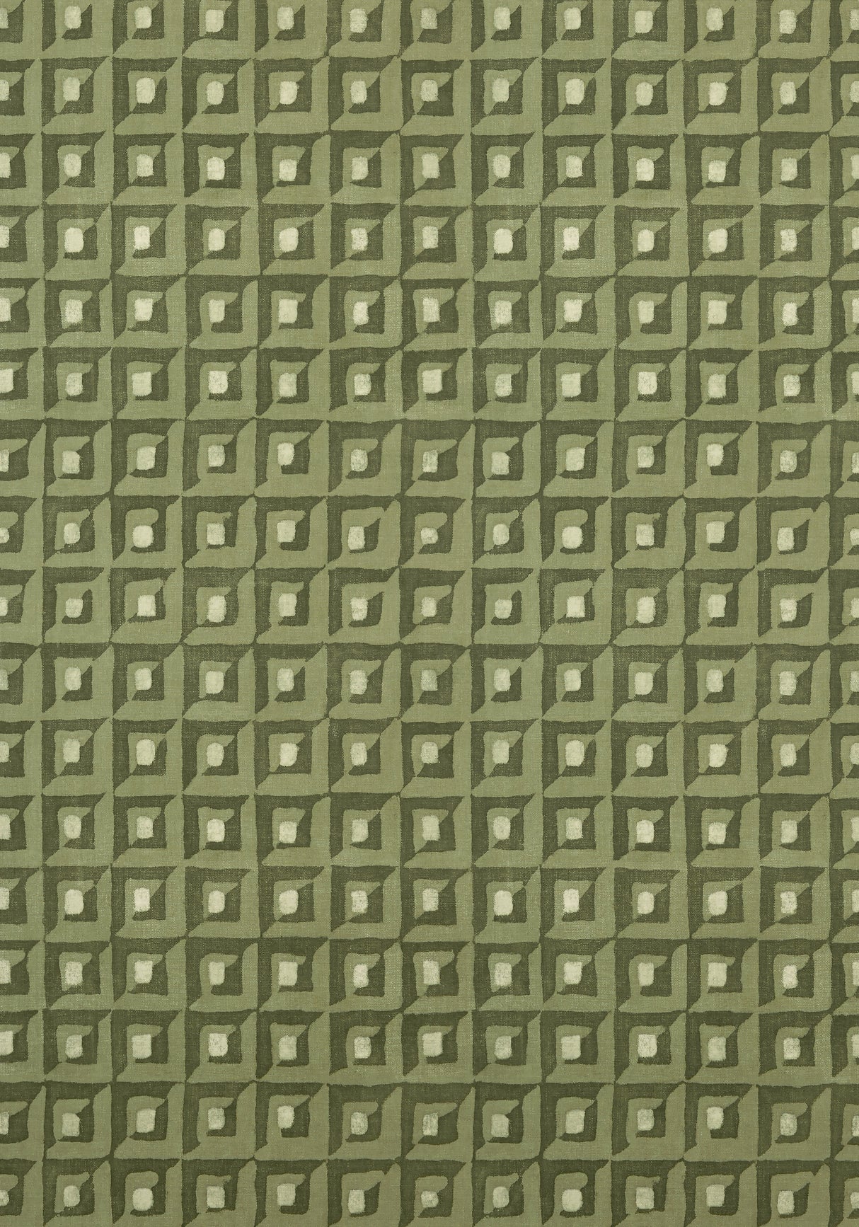 Thibaut T12846 SQUARE DANCE Olive Green Wallpaper